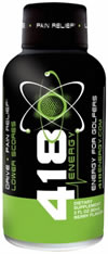 Caffeine in 418 Energy image