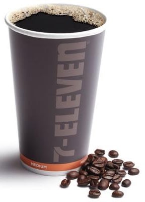 Caffeine in 7 Eleven Brewed Coffee image