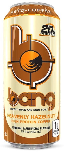 Caffeine in Bang Keto Coffee image