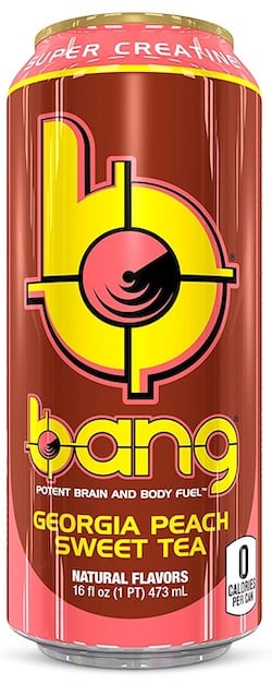 Caffeine in Bang Sweet Tea image