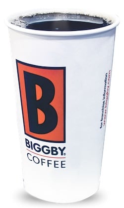 Caffeine in Biggby Brewed Coffee image