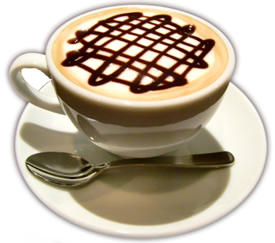 Caffeine in Caffe Mocha image