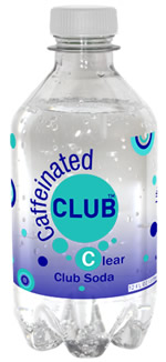 Caffeine in Caffeinated Club Soda image