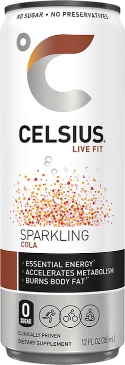 Caffeine in Celsius Energy Drink image