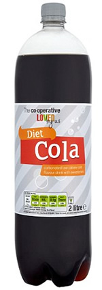 Caffeine in Co-Operative Diet Cola (UK) image