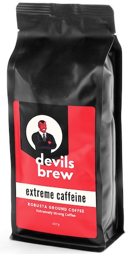 Caffeine in Devils Brew Extreme Caffeine Coffee image