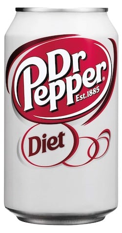 Caffeine in Diet Dr Pepper image