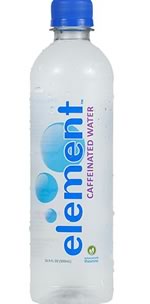 Caffeine in Element Caffeinated Water image