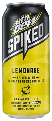 Caffeine in Mountain Dew Spiked image