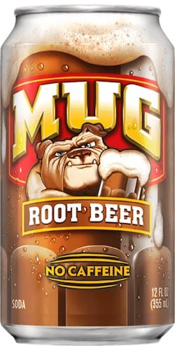 Caffeine in Mug Root Beer image