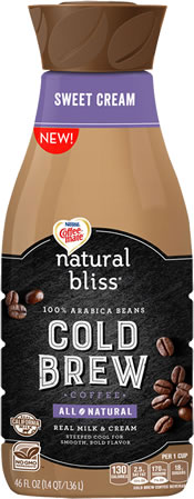 Caffeine in Natural Bliss Cold Brew image