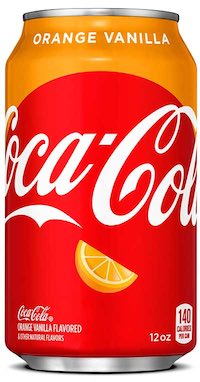 Caffeine in Orange Vanilla Coke image