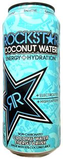 Caffeine in Rockstar Coconut Water image