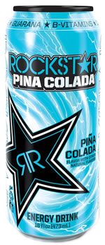 Caffeine in Rockstar Pina Colada image