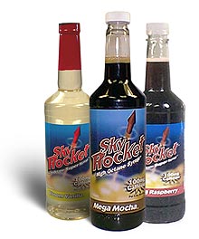 Sky Rocket Caffeinated Syrup drink