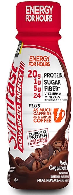 Caffeine in SlimFast Shake - Cappuccino image