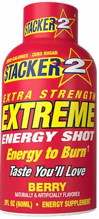 Caffeine in Stacker Extreme Energy Shot image