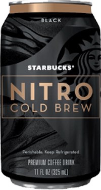 Caffeine in Starbucks Canned Nitro Cold Brew image