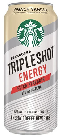 Caffeine in Starbucks Triple Shot Energy image