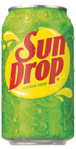 Sun Drop Soda drink