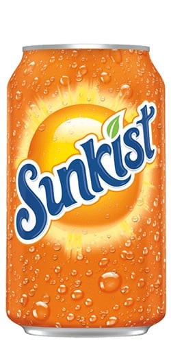 Sunkist Orange Soda drink