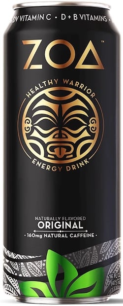 Caffeine in Zoa Energy Drink image