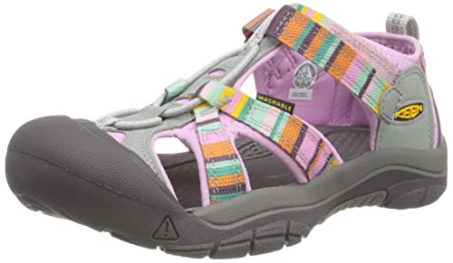 KEEN Kids' Venice H2 Closed Toe Water Sandals, Lilac/Raya, 3 Big Kid