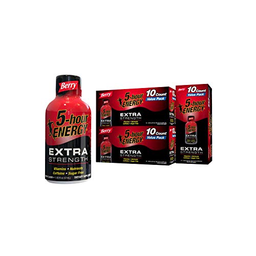 extra strength 5 hour energy caffeine mg