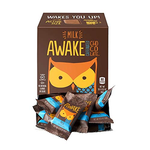 Awake Caffeinated Chocolate Energy Bites (Milk Chocolate, 50)