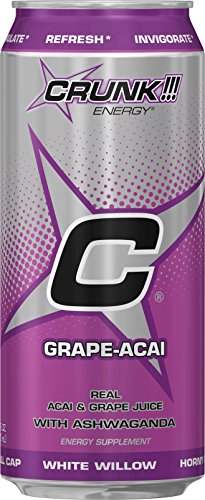 CRUNK!!! Energy Grape-Acai 16oz 12pack