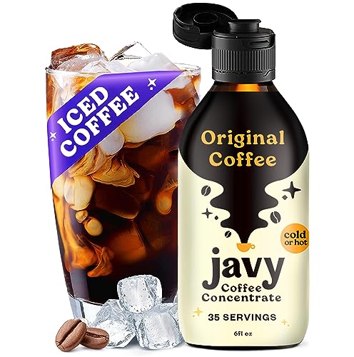 Javy Coffee 35X Cold Brew Coffee Concentrate, Perfect for Instant Iced Coffee, Cold Brewed Coffee and Hot Coffee.