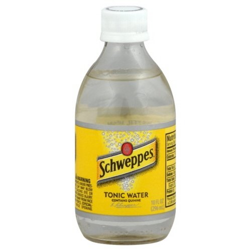 Schweppes Tonic Water 10oz Glass Bottles (Pack of 24)