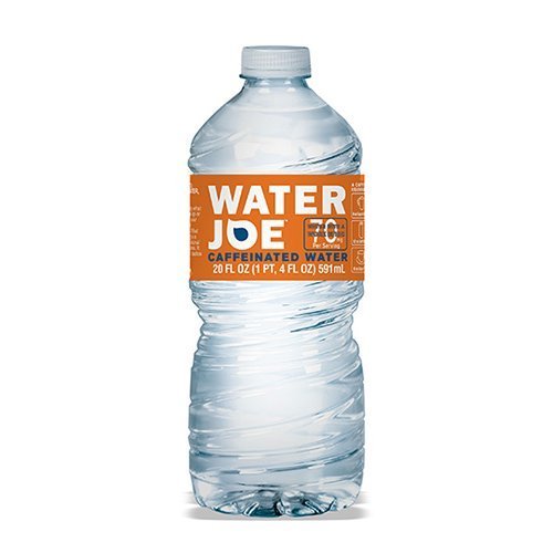 Water Joe | #1 Premium Caffeinated Water | 20 Oz, 24-Pack, 70mg Caffeine Enhancer | Sugar-Free Substitute to Coffee, Soda, Energy Drinks and Avitae