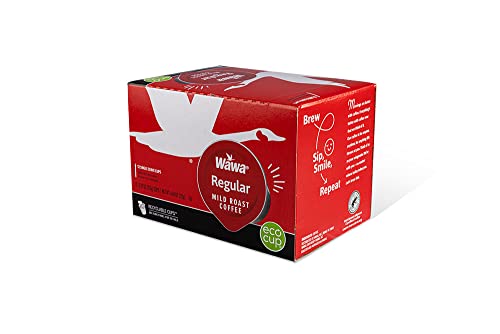 Wawa Single Cup Coffee Pods – Regular – 1 box (12 pods total)